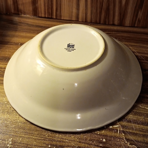 Vintage 1980s Home Style Country Goose 🪿 serving bowl farmhouse Grandmacore - Picture 4 of 5